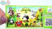 Surprise Eggs Kung Fu Panda 3 Learn Colors Kinder Surprise Chocolade Eggs Toys
