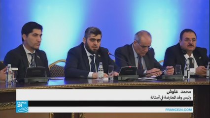 محمد علوش عن محادثات أستانة