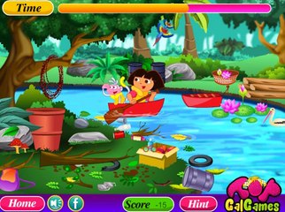 Dora la exploradora Dora de Limpieza del Río es un juego muy divertido Mejores Bebé, Juegos Para Niños