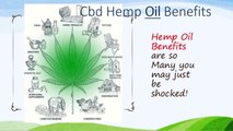 Cbd Hemp Oil Benefits -