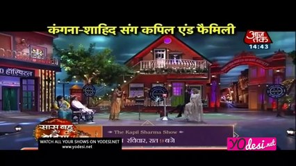 Télécharger la video: Kapil Ke Ghar Kangana-Sahid!! - The Kapil Sharma Show - 17th February 2017