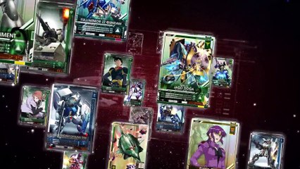 Mobile Suit Gundam U.C. Card Builder - Vidéo promo MAJ du 23/02/2017