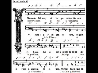 Introitus Invocabit me, Dominica I Quadragesimae (1 Carême)