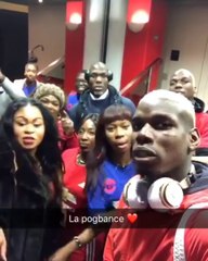 Paul Pogba lance "La Pogbance" en famille
