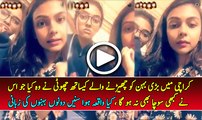 Two Karachi Girls Beaten A Guy Who Was Harassing Them