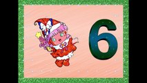 Números para niños en español. Aprender a contar del 1 al 10. Camiones dibujos animados pa