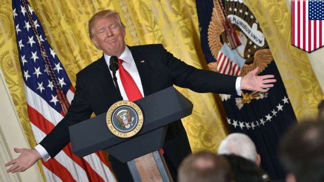 Donald Trump vs. Media: Trump press conference berates media over intelligence leaks - TomoNews