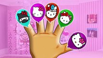 Hello Kitty Finger Family BALLOONS Daddy Finger Song Nursery Rhymes Cookie Tv Video