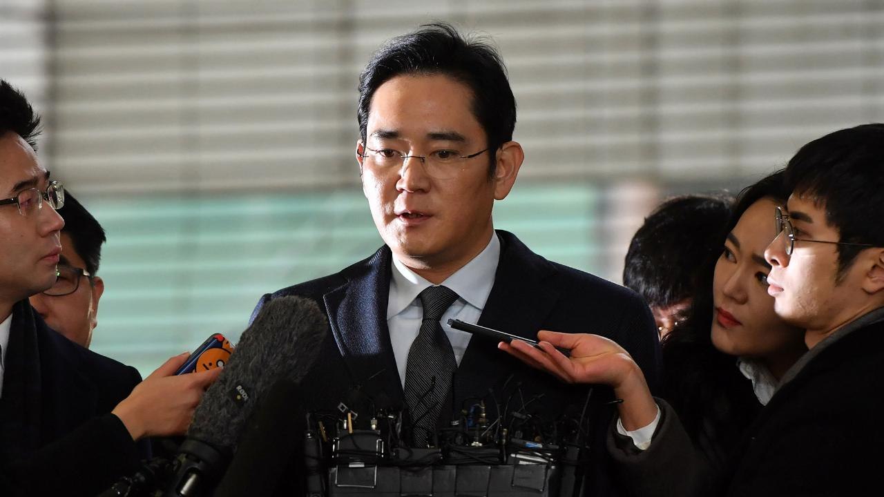 Samsung heir arrested