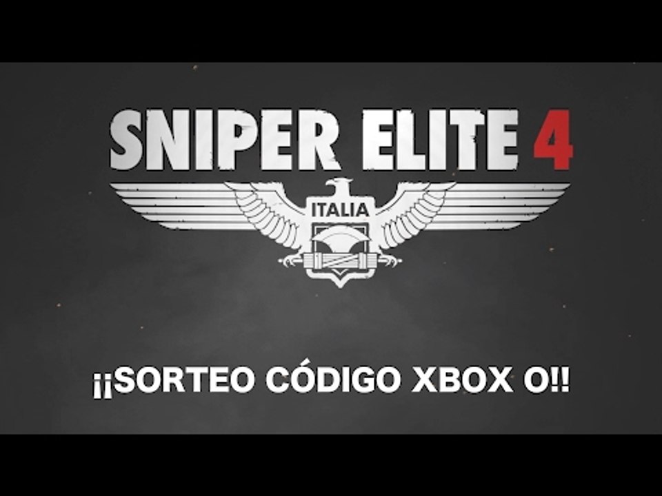 ¡¡SORTEO SENSESSION SNIPER ELITE 4!!