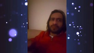 A great message from Waqar Zaka to India.