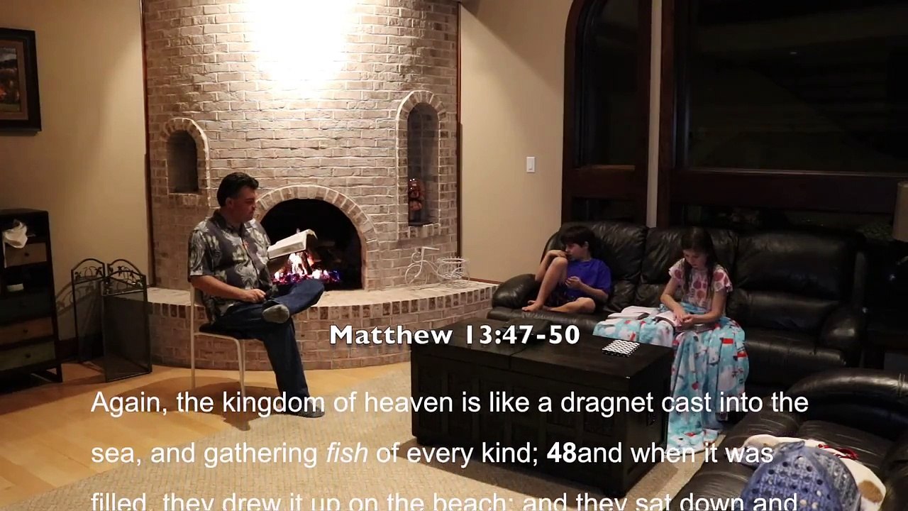 Bible Study with Dad - Matthew 13_44-58, Online Bible Study Series, King James Bible Online