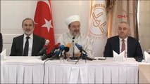 Dha Ankara - Diyanet Işleri Başkanı Görmez Islamofobik Nefretin Seçim Atmosferlerinde Yarış Haline...