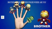 Finger Family Super Heroes Cartoon Toy Family Nursery Rhyme | Hulk Thor Iron Man Cartoon Songs