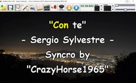 Sergio Sylvestre - Con te (Sanremo 2017) (Syncro by CrazyHorse1965) Karabox - Karaoke