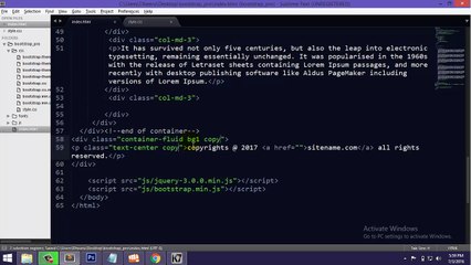 Bootstrap 3 Tutorials in Hindi I Text Styles - 03