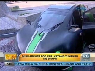 DLSU Archer Eco Car, nagkamit ng Communication Award sa 2013 Eco Marathon na ginanap sa