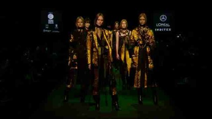 Juan Vidal inaugura la primera jornada de la pasarela Mercedes-Benz Fashion Week Madrid