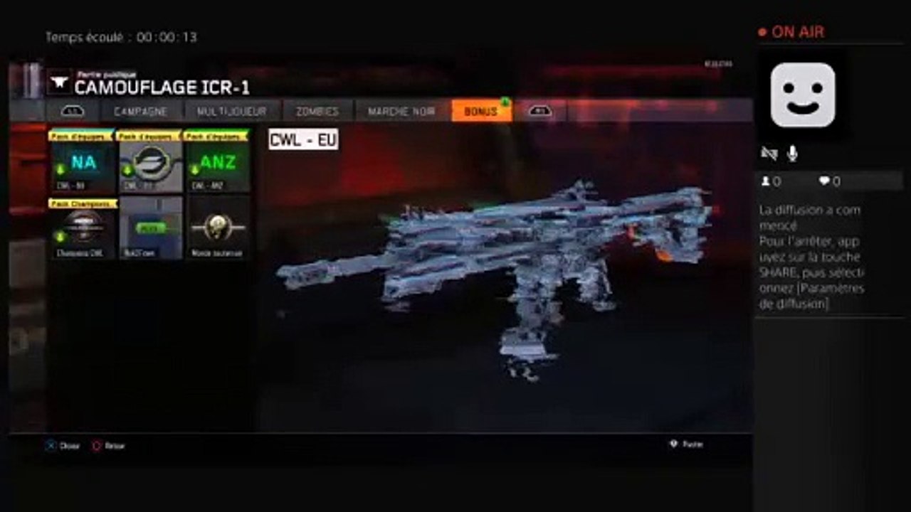 BO3  ZOMBIE FR Ps4