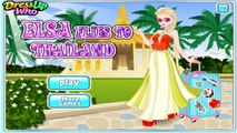 #Elsa Permainan Beku Elsa Lalat ke Thailand Play Frozen Games Elsa Flies to Thailand