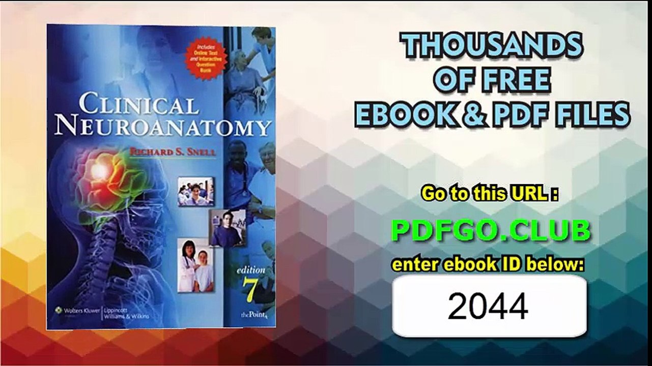 Clinical Neuroanatomy