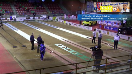 Tir de précision, Slovénie / Italie, demi-finales, Coupe du Monde féminine des Nations, Saint-Vulbas 2017