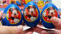 Surprise Eggs Zaini Disney Goofy Minnie Mickey Mouse Clubhouse Toys