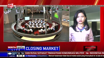 IHSG Ditutup Melemah