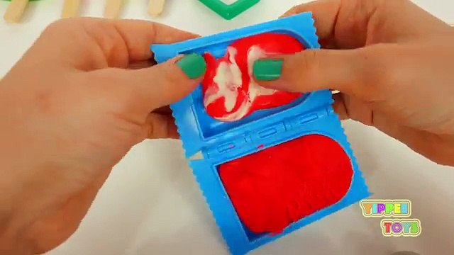 Play Doh Ice Cream and Yummy Popsicle Pretend Treats for Kids