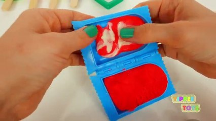Play Doh Ice Cream and Yummy Popsicle Pretend Treats for Kids
