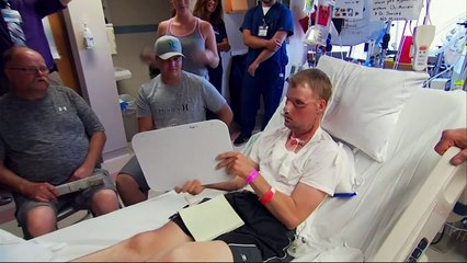 Face transplant for man who tried to take his own life