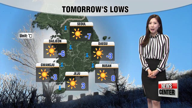 Cold and sunny Saturday, mild but rainy Sunday