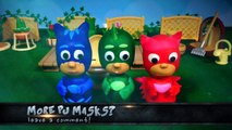 PJ Masks Peppa Pig Play-Doh Stop-Motion Toilet Training Team Owlette, Gekko, Catboy