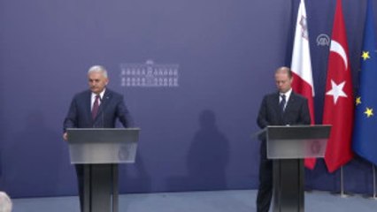 Başbakan Yıldırım - Kıbrıs'ta Rum Liderin Müzakere Masasını Terk Etmesi - Valetta