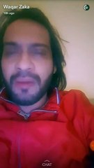 Waqar Zaka abusing and bashing India, Pakistani Celebrities