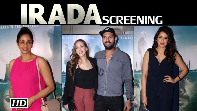 Irada Screening with Yuvraj- Hazel, Sridevi & others