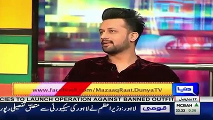 Atif Aslam Sharing Funny Scene
