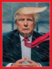 Découvrez la couverture animée du nouveau numéro du magazine américain Time montrant "Trump dans la tempête"
