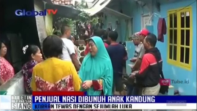 Penjual Nasi Tewas Dibunuh Anak Kandung