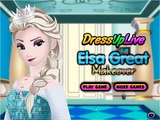 Disney Frozen Juegos De Elsa Salón De Belleza De Niñas, Juegos De Maquillaje