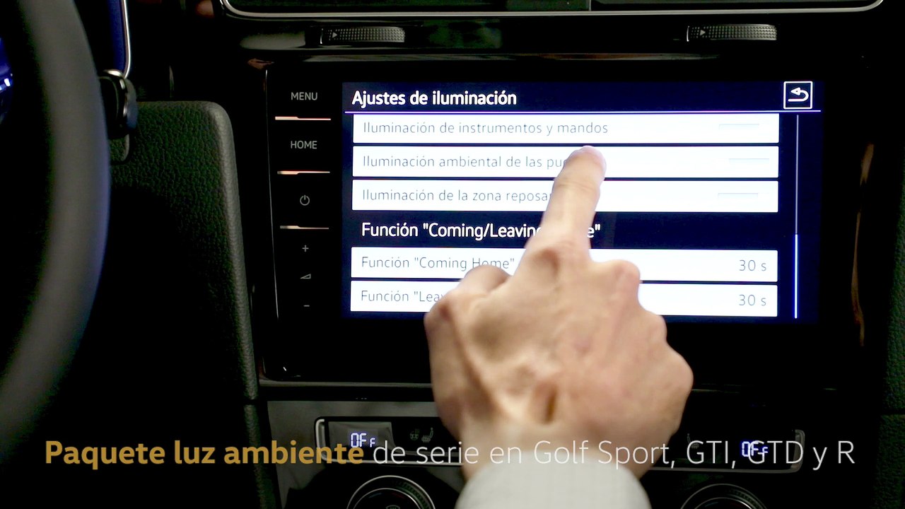 Interior. Más espacio, más Golf