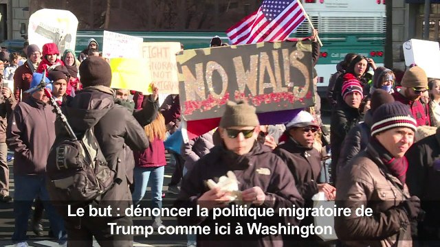 Washington: Manifestation pour la Journée sans immigrés