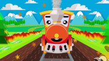 Vídeos de Trenes - Dibujos Animados Educativos - Trenes Para Niños - Caricaturas de Trenes