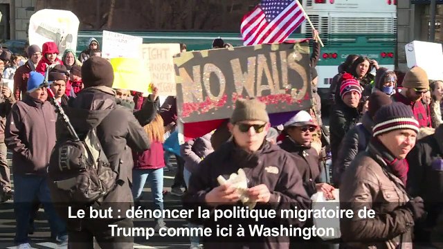 Washington: Manifestation pour la Journée sans immigrés