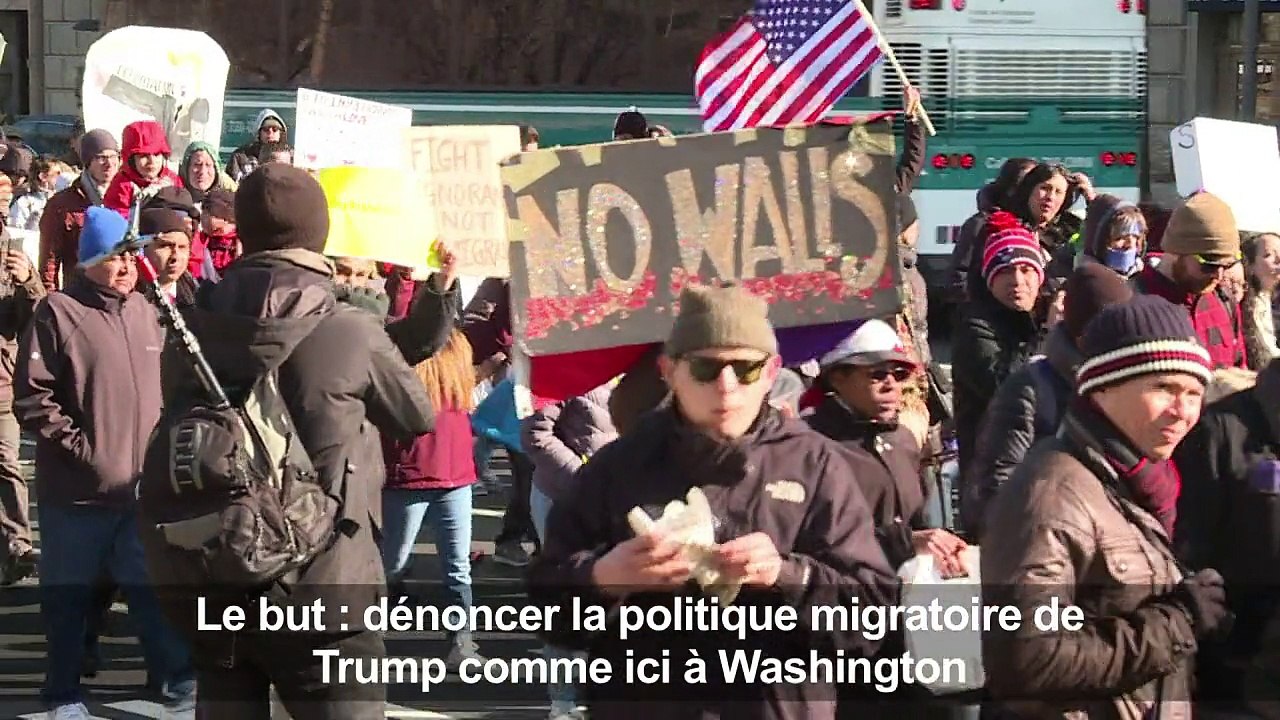 Washington: Manifestation pour la "Journée sans immigrés"
