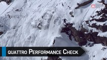 Quattro Performance Check with Leo Slemett - Chamonix-Mont-Blanc staged in Vallnord-Arcalís FWT17