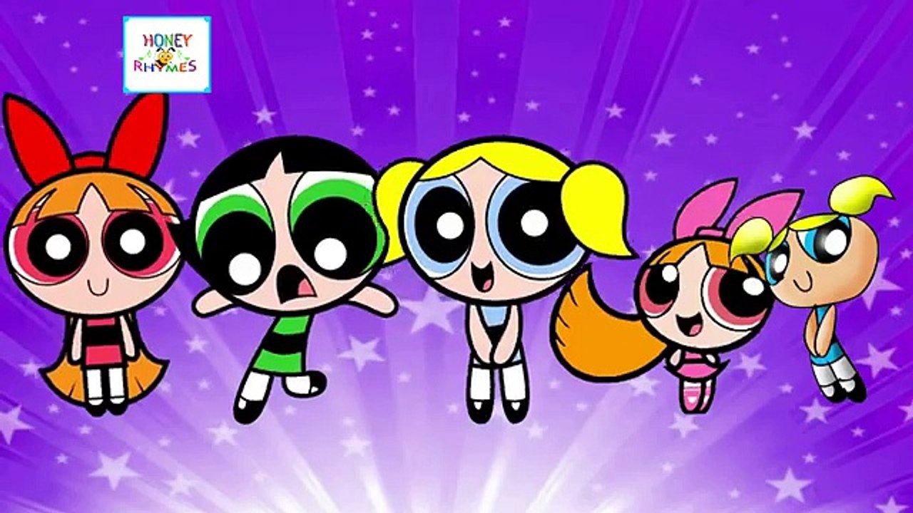 Power Puff Girls Finger Family Cartoon Animation Children Nursery Rhymes | Finger Family Songs HD