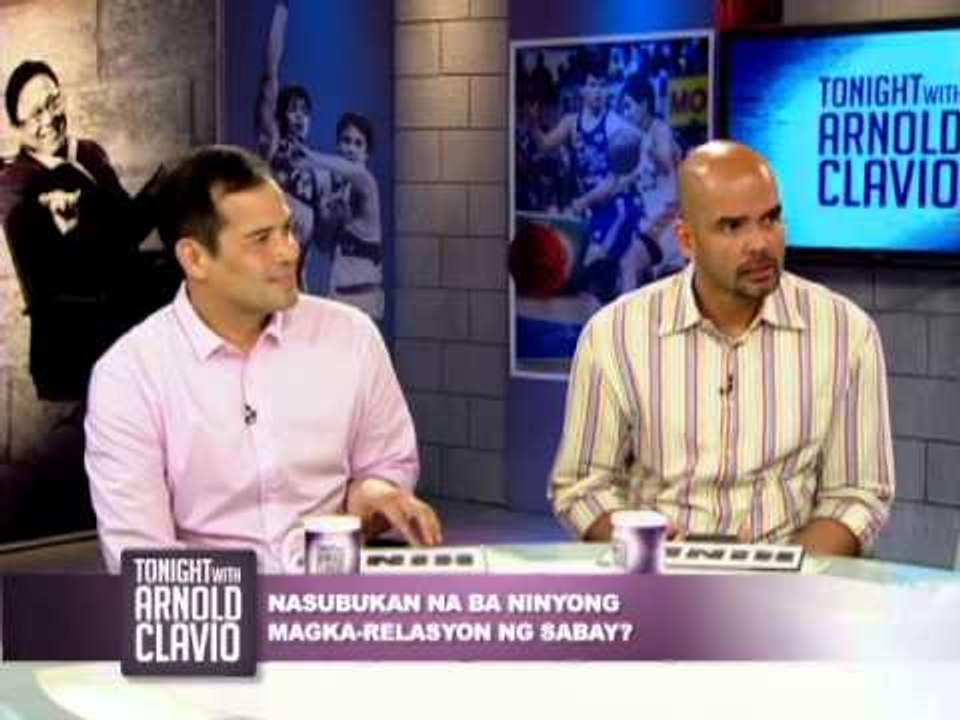 Alvin Patrimonio and Benjie Paras on Tonight with Arnold Clavio