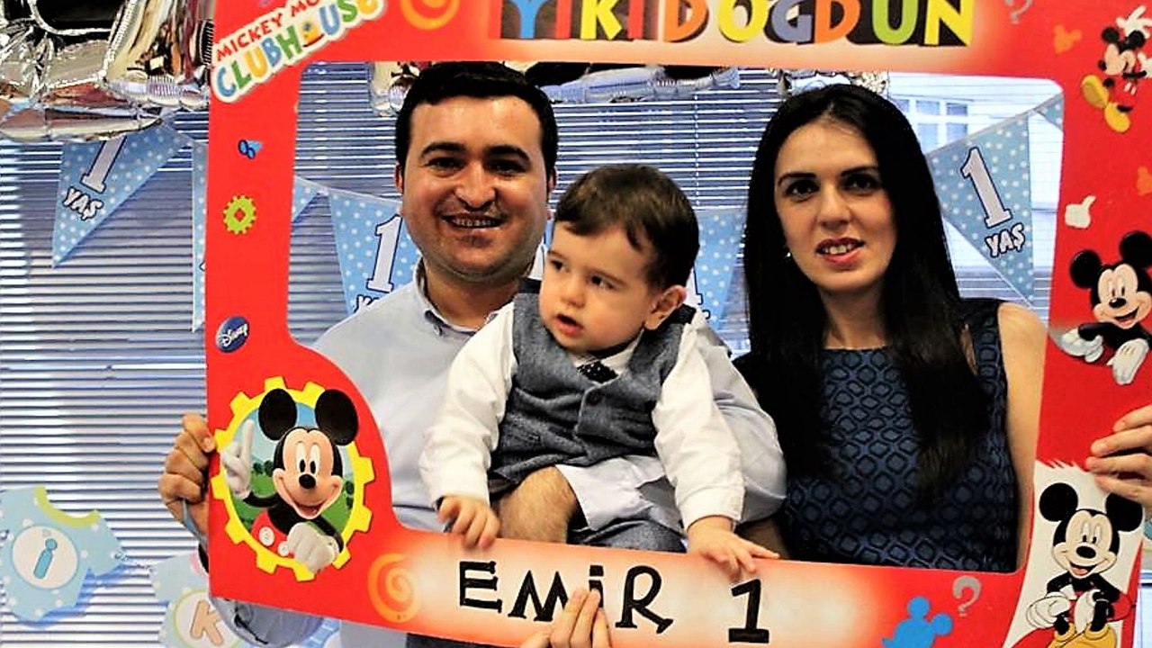 SEVGİLİ TORUNUMUZ EMİR'İN 1. YAŞ GÜNÜ- KENAN ARIKAN