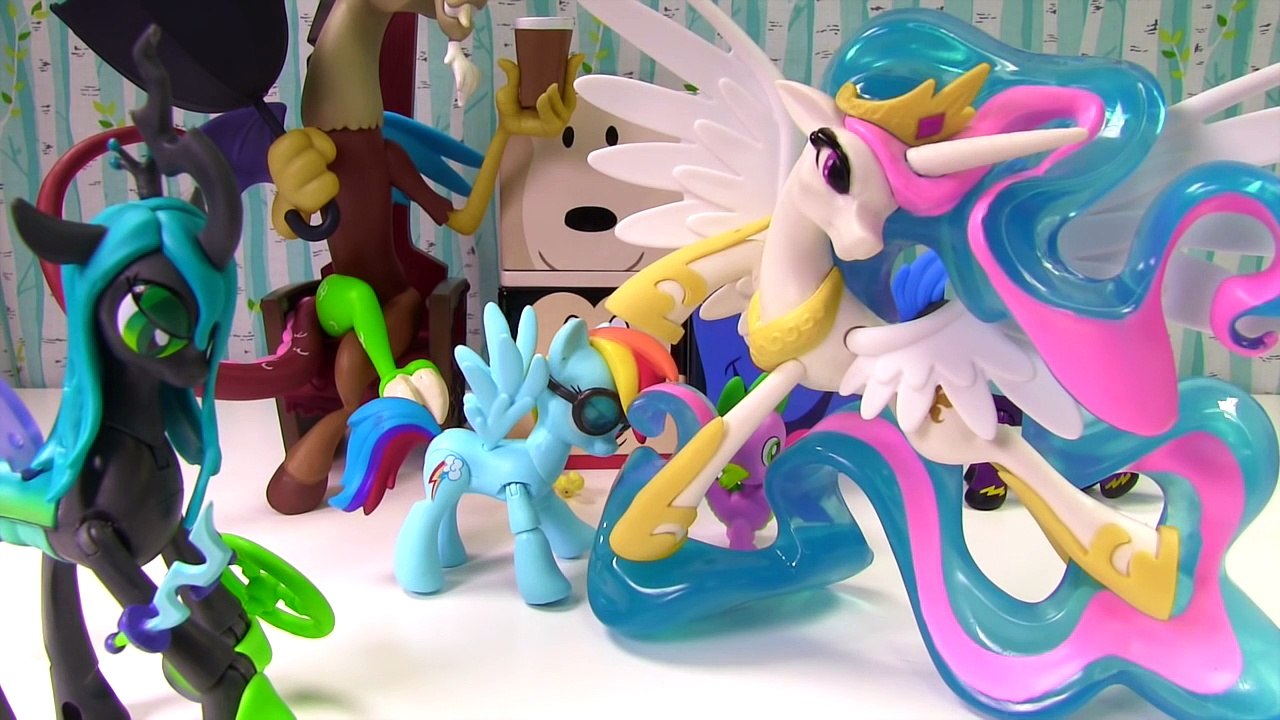 My Little Pony MLP Guardians of Harmony BATTLE Over Cubeez! Spike the Dragon! play kids